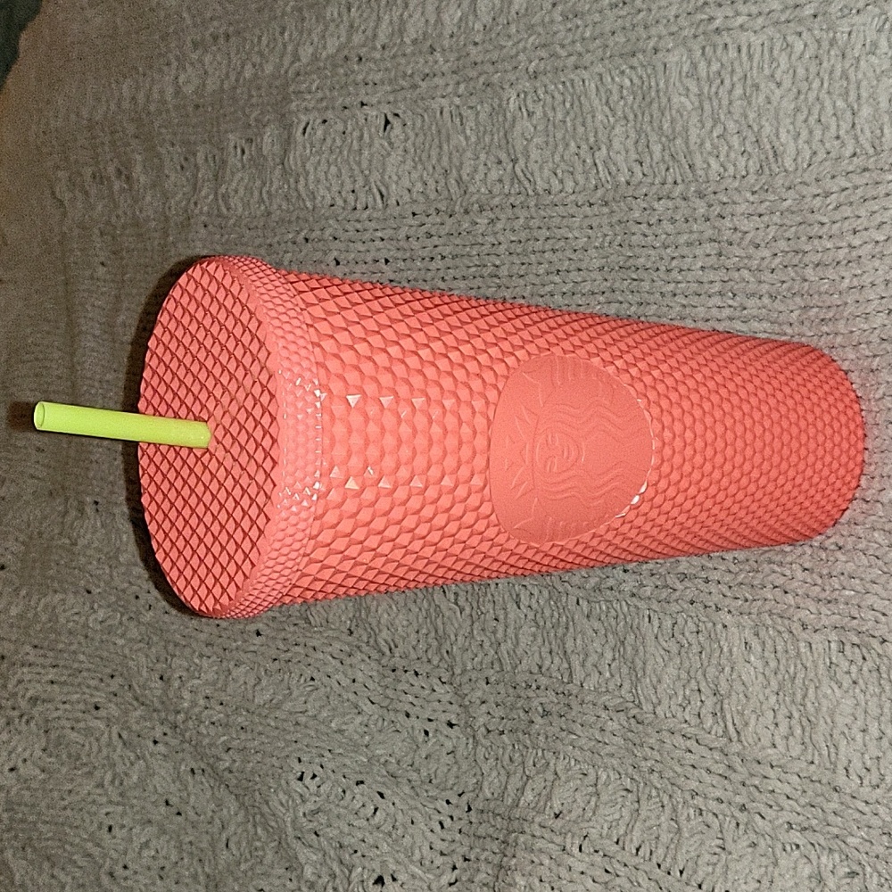 Starbucks cup  with straw